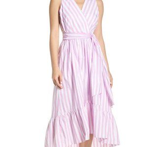JCREW DRESS - Midi Length Poplin Cross Over Dress - NWT - Size 12